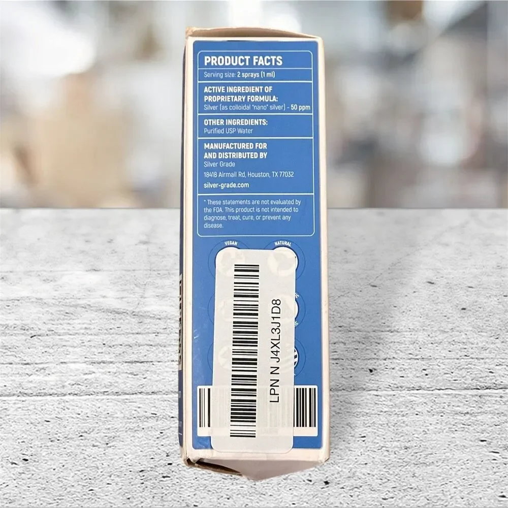 SILVER GRADE Wound Spray for Pets Colloidal Nano Spray - 4 oz Painless Soothing
